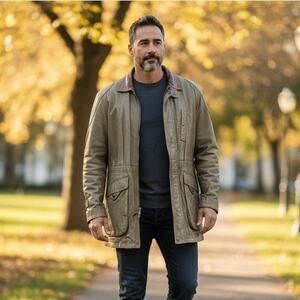 Vintage 80s 90s Mens MAXWEAR Leather Jacket L